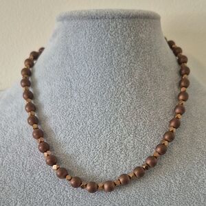 Copper 16 1/2"Choker & 7" Matching Braclet